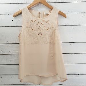 Urban Outfitters Pins & Needles Cream Tank XS
